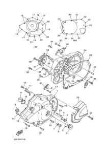 BT1100 Крышка картера двигателя