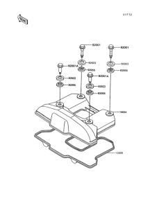 KL600 Крышка головки цилиндров