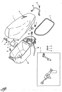 CW50RS Сидение