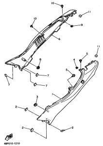 XJ400S ｻｲﾄﾞｶﾊﾞｰ