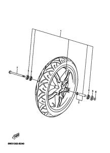 TZR50 Transom + tube
