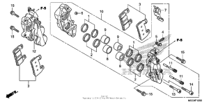  Передний суппорт