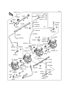 ZG1000 Carburetor assy