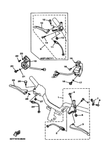 XC125T ﾊﾝﾄﾞﾙｽｲﾂﾁ. ﾚﾊﾞｰ