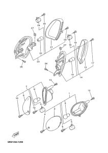 YN50 Поворотники
