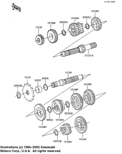 KX60 Трансмиссия