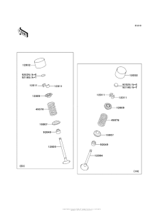 ZG1400 Клапана