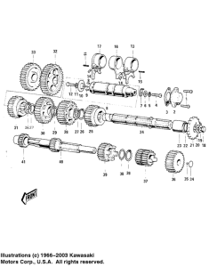 MC1 Transmission / change drum