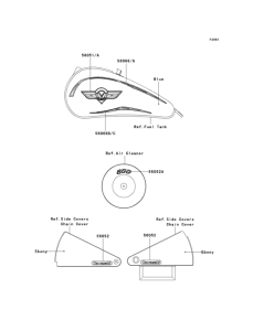 VN800 Наклейки