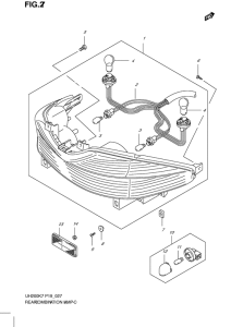 UH200 Задний комбинированный сигнал