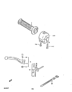 GS450 Right handle switch