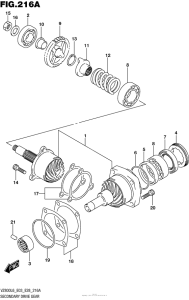 VZ800 Secondary Drive Gear