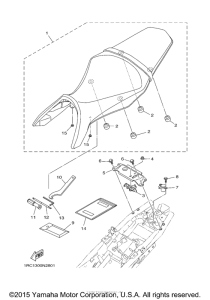 FZ09EO Сиденье