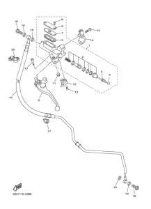 VMX17 Передний торм. цилиндр 2