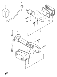 GSX750 Поворотники