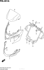 GSX-S750 (ABS) Фара головного света