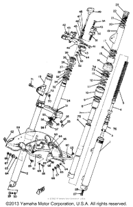 DT1 Передняя вилка