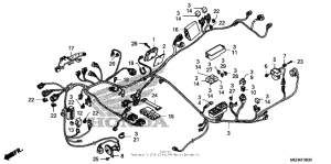 NSA700 Жгут проводов