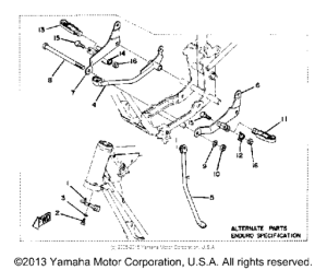 TY80B Alternate parts