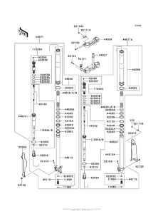  Передняя вилка