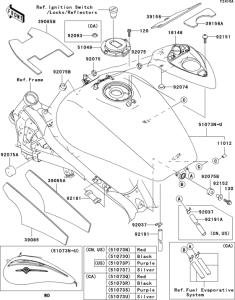 VN1500 Fuel tank(1 / 3)(vn1500-p2)