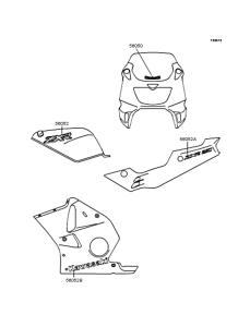 ZX250 Наклейки