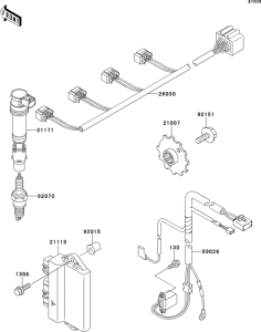 ZX600 Система зажигания