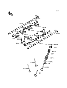 ZX900 Rocker arms / valves