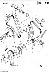 GV1400 Держатель направляющей