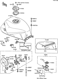 ZX600 Fuel tank(1 / 2)