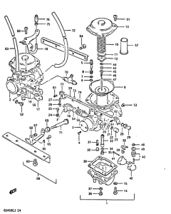 GS450 Carburetor assy