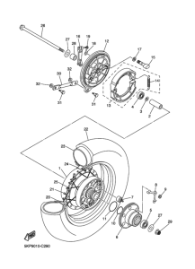 XVS400 ﾘﾔ ﾎｲｰﾙ