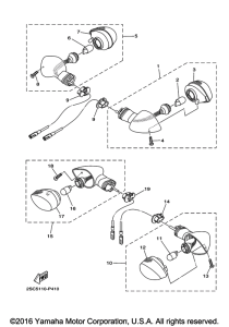 FJ09 Поворотники