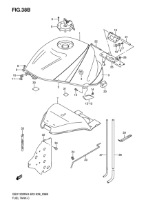 GSX1300R Tank fuel