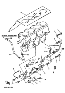 XJ400L ｷﾔﾌﾞﾚﾀ 2