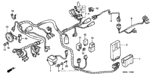 GL1500CD Жгут проводов