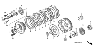 XR200R Бендикс