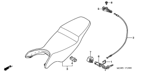 VFR800 (ABS) Пружина