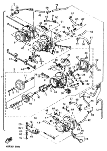 XJ600S Карбюратор