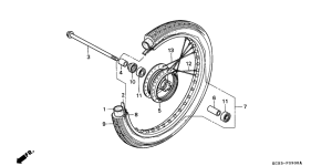 CG125 Transom + tube