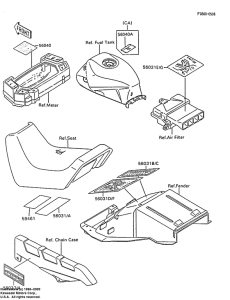 ZX600 Наклейки