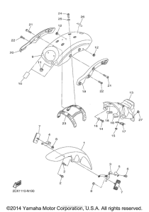 XVS950CUSP Крыло