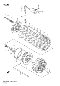 DR-Z400 Бендикс