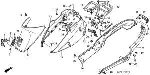 SJ50 Крышка корпуса