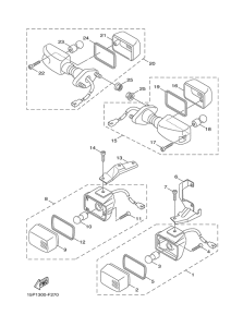 XF50 Поворотники