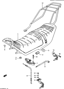 GSX750 Пружина