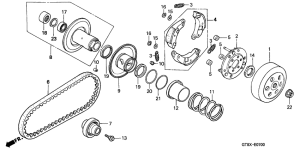 PK50 Clutch / driven face