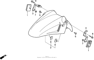  Переднее крыло