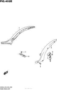 VL800B Frame Handle Grip (Vl800Tl5 E33)