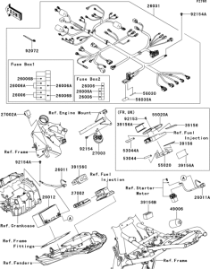 ZR800 Электрика